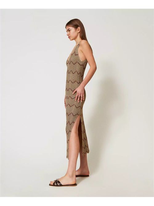 abito donna oro TWINSET | TT3197/12528
